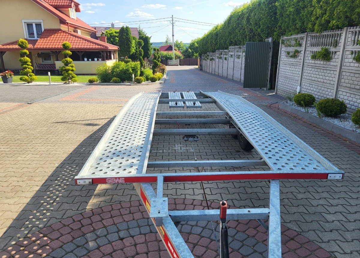 GEWE DMC 270kg długa 5m nowa nie używana Dmc Stan Idealny nowy - Portavehículos remolque: foto 5 GEWE DMC 270kg długa 5m nowa nie używana Dmc Stan Idealny nowy - Portavehículos remolque: foto 5