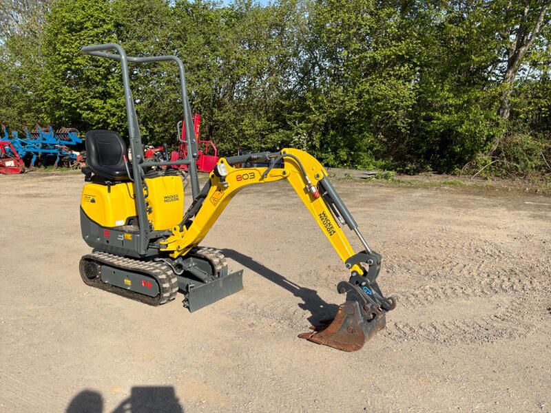 WACKER NEUSON 803 - Miniexcavadora: foto 2 WACKER NEUSON 803 - Miniexcavadora: foto 2