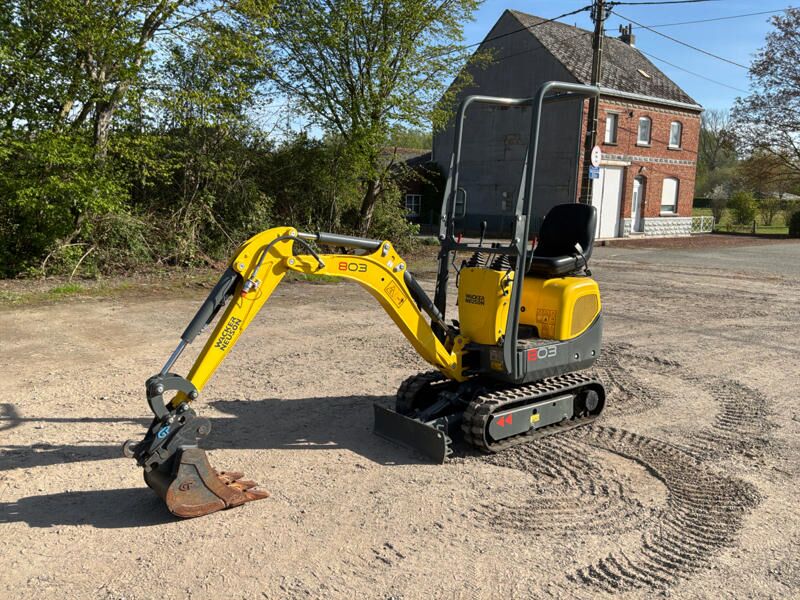 WACKER NEUSON 803 - Miniexcavadora: foto 1 WACKER NEUSON 803 - Miniexcavadora: foto 1