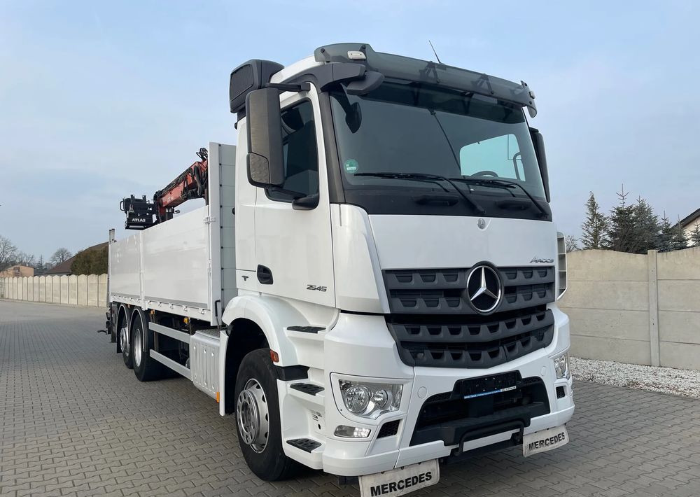 Mercedes-Benz Arocs 2545, HDS ATLAS 186.3 - PILOT - Camión caja abierta: foto 3 Mercedes-Benz Arocs 2545, HDS ATLAS 186.3 - PILOT - Camión caja abierta: foto 3