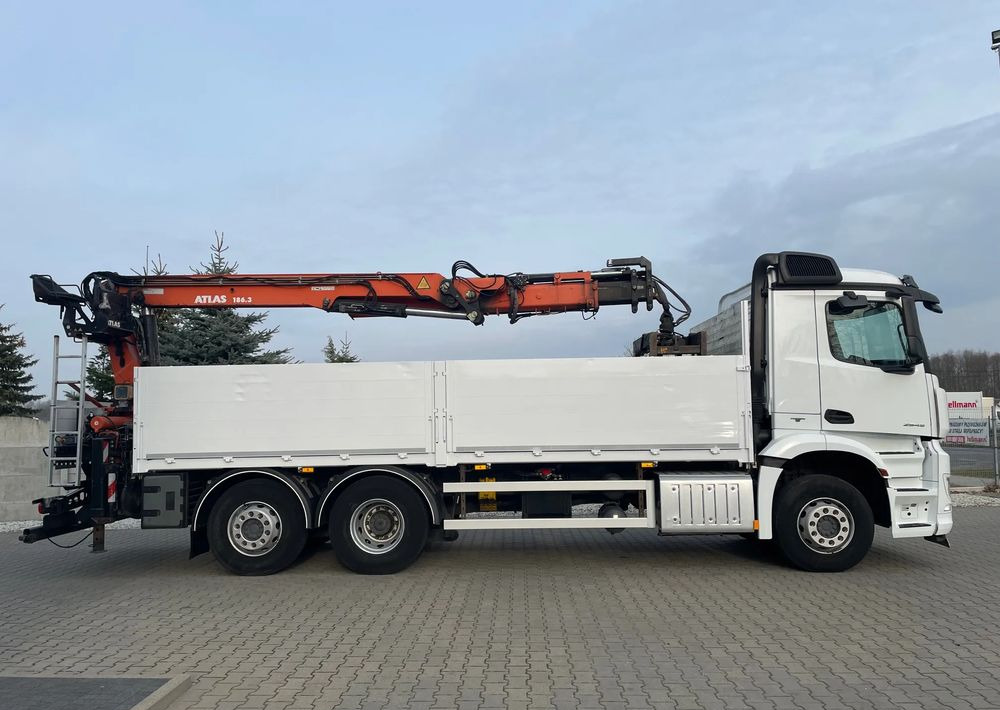 Mercedes-Benz Arocs 2545, HDS ATLAS 186.3 - PILOT - Camión caja abierta: foto 5 Mercedes-Benz Arocs 2545, HDS ATLAS 186.3 - PILOT - Camión caja abierta: foto 5
