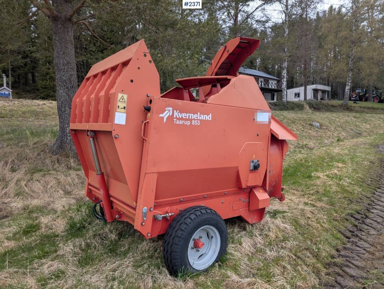 Leasing financiero de  Bale cutter / Feed shredder Kverneland Taarup 853 leasing Bale cutter / Feed shredder Kverneland Taarup 853: foto 6