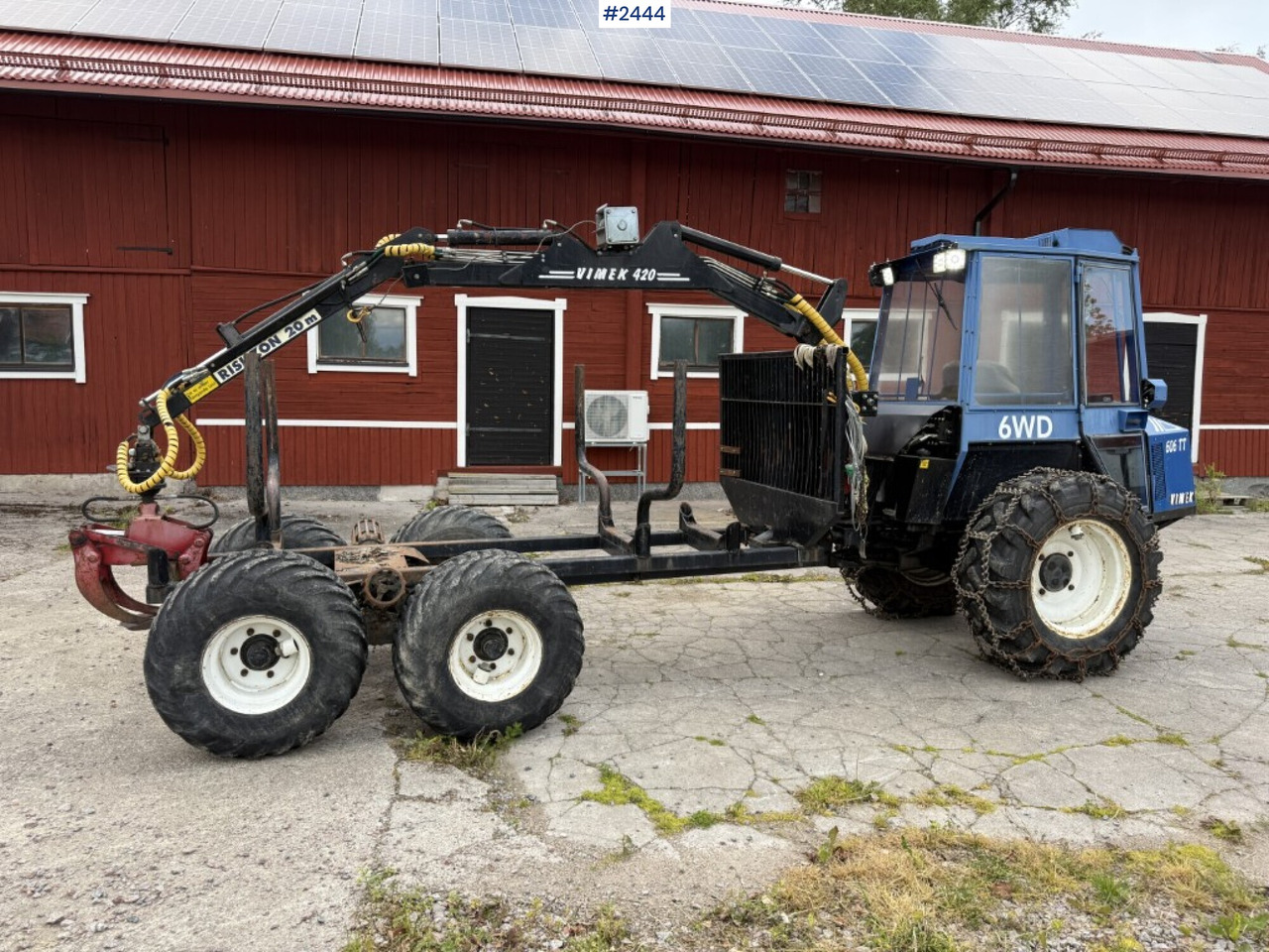 Autocargador Forwarder Vimek 606 TT 6WD: foto 6