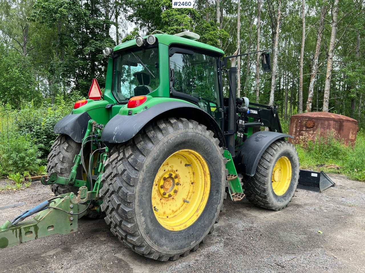 JOHN DEERE 6830 Tractor with implements - Tractor: foto 5 JOHN DEERE 6830 Tractor with implements - Tractor: foto 5