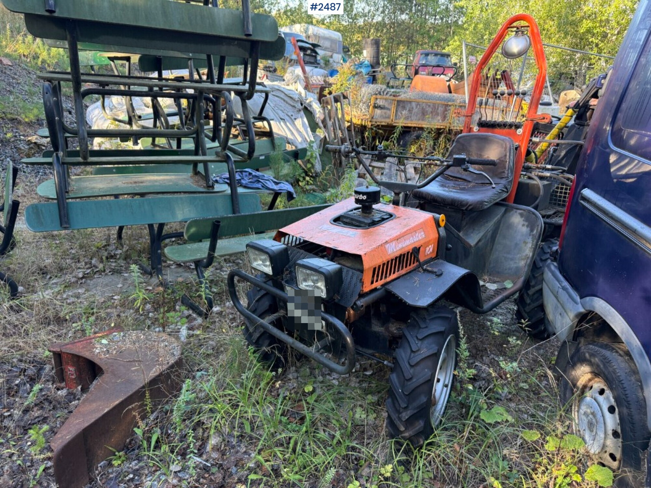 Mini forwarder Vimek Minimaster 101 - Autocargador: foto 2 Mini forwarder Vimek Minimaster 101 - Autocargador: foto 2