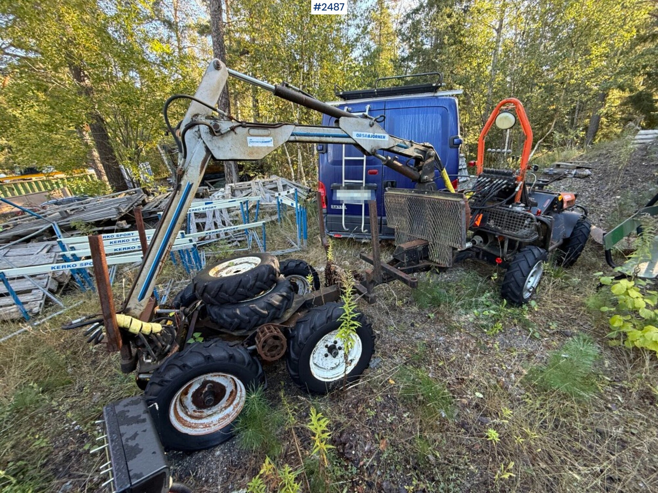 Mini forwarder Vimek Minimaster 101 - Autocargador: foto 3 Mini forwarder Vimek Minimaster 101 - Autocargador: foto 3