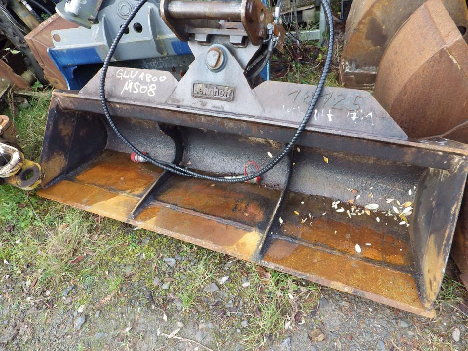 Grabenräumlöffel MS03 starr und schwenkbar+ MS08 hydraulisch - Cazo para excavadora: foto 1 Grabenräumlöffel MS03 starr und schwenkbar+ MS08 hydraulisch - Cazo para excavadora: foto 1