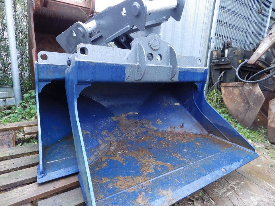 Planierlöffel 1200 mm hydr. schwenkbar MS08 (netto 3300,00) - Cazo para excavadora: foto 2 Planierlöffel 1200 mm hydr. schwenkbar MS08 (netto 3300,00) - Cazo para excavadora: foto 2