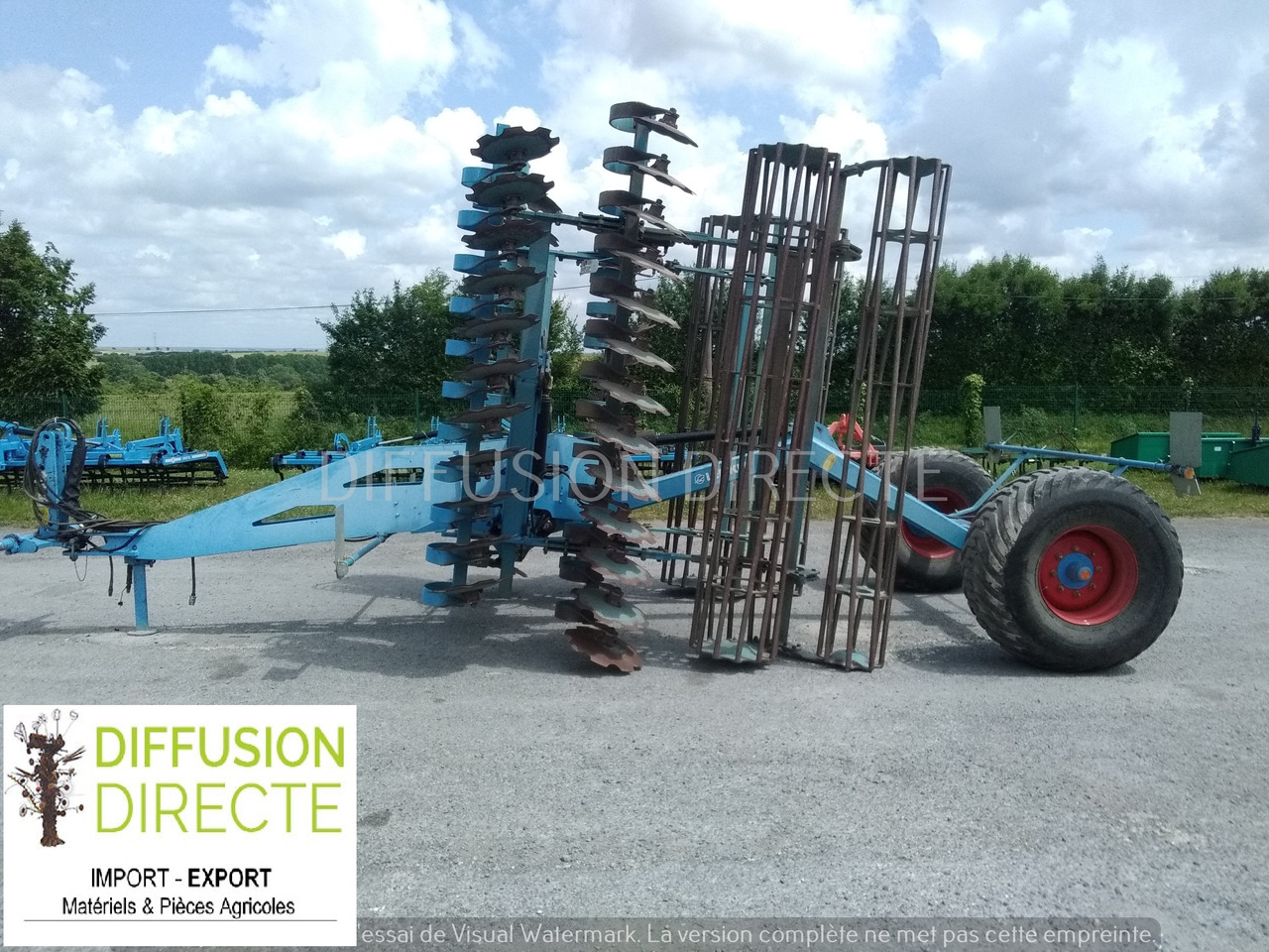 LEMKEN DECHAUMEUR A DISQUES HELIODOR H 8 SF - Rastras: foto 1 LEMKEN DECHAUMEUR A DISQUES HELIODOR H 8 SF - Rastras: foto 1