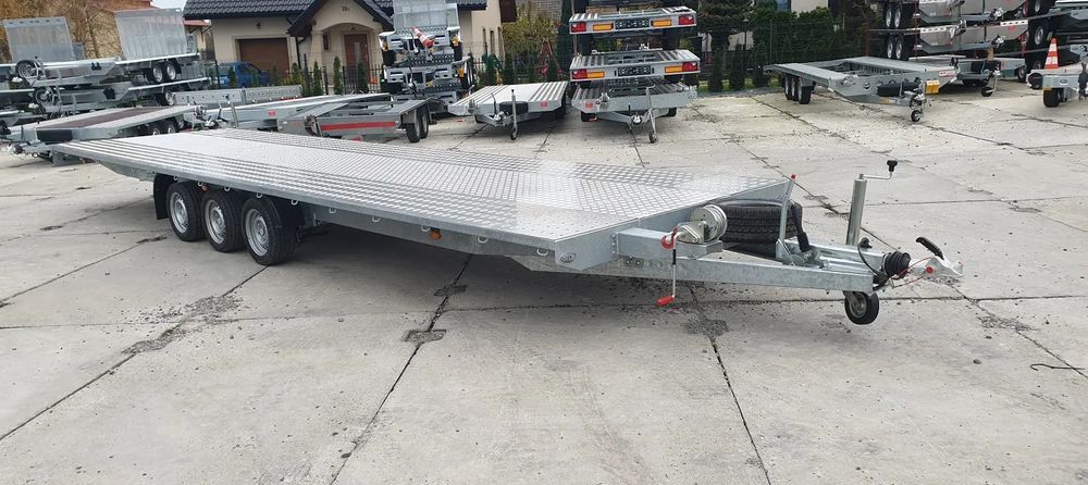 Niewiadów Indiana 8,5 x 2,1 Blacha - Remolque plataforma/ Caja abierta: foto 1 Niewiadów Indiana 8,5 x 2,1 Blacha - Remolque plataforma/ Caja abierta: foto 1