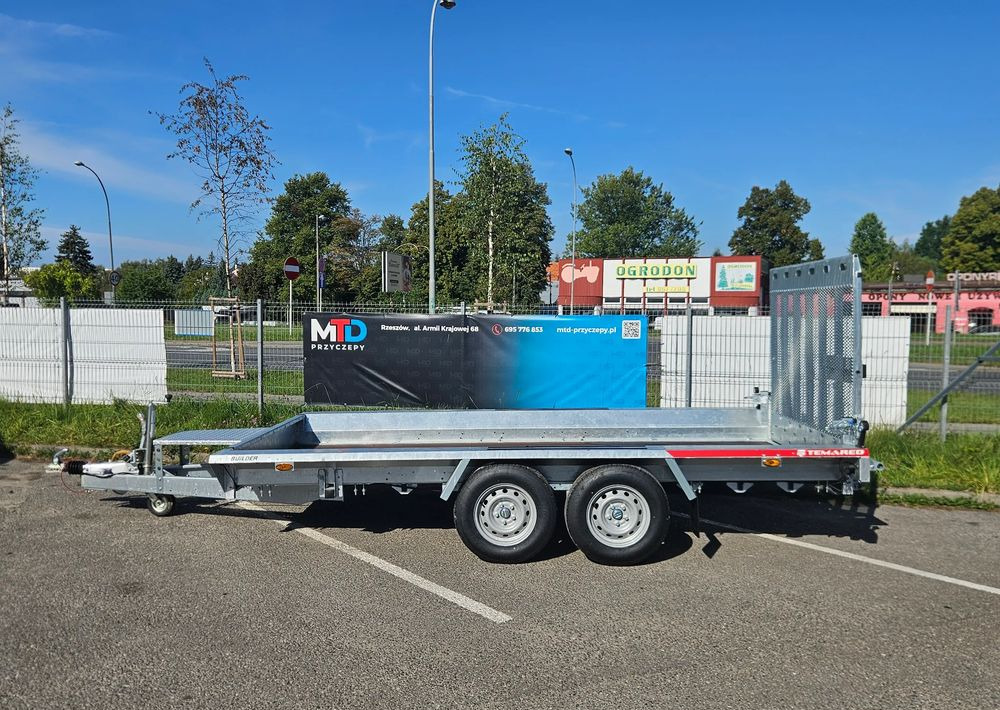 TEMARED BUILDER 3 4018 S 2 oś - Remolque porta maquinaria: foto 2 TEMARED BUILDER 3 4018 S 2 oś - Remolque porta maquinaria: foto 2