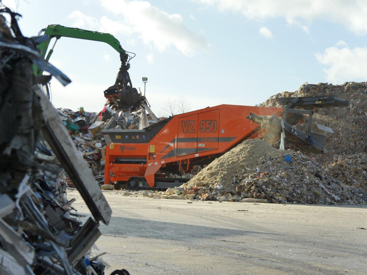 Trituradora de residuos Arjes VZ950 Titan: foto 10 Trituradora de residuos Arjes VZ950 Titan: foto 10