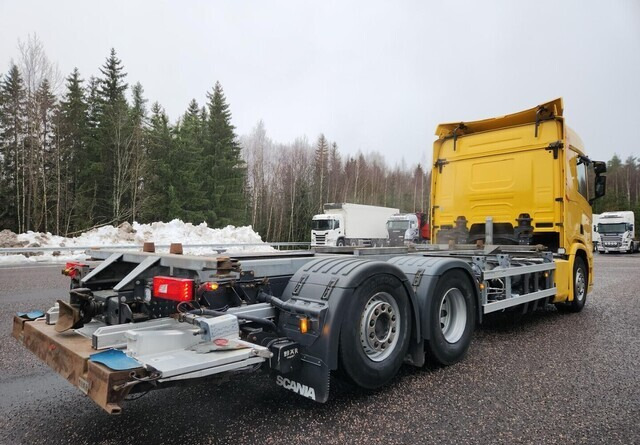 Scania R410 CNG / CBG 6x2 - Portacontenedore/ Intercambiable camión: foto 4 Scania R410 CNG / CBG 6x2 - Portacontenedore/ Intercambiable camión: foto 4