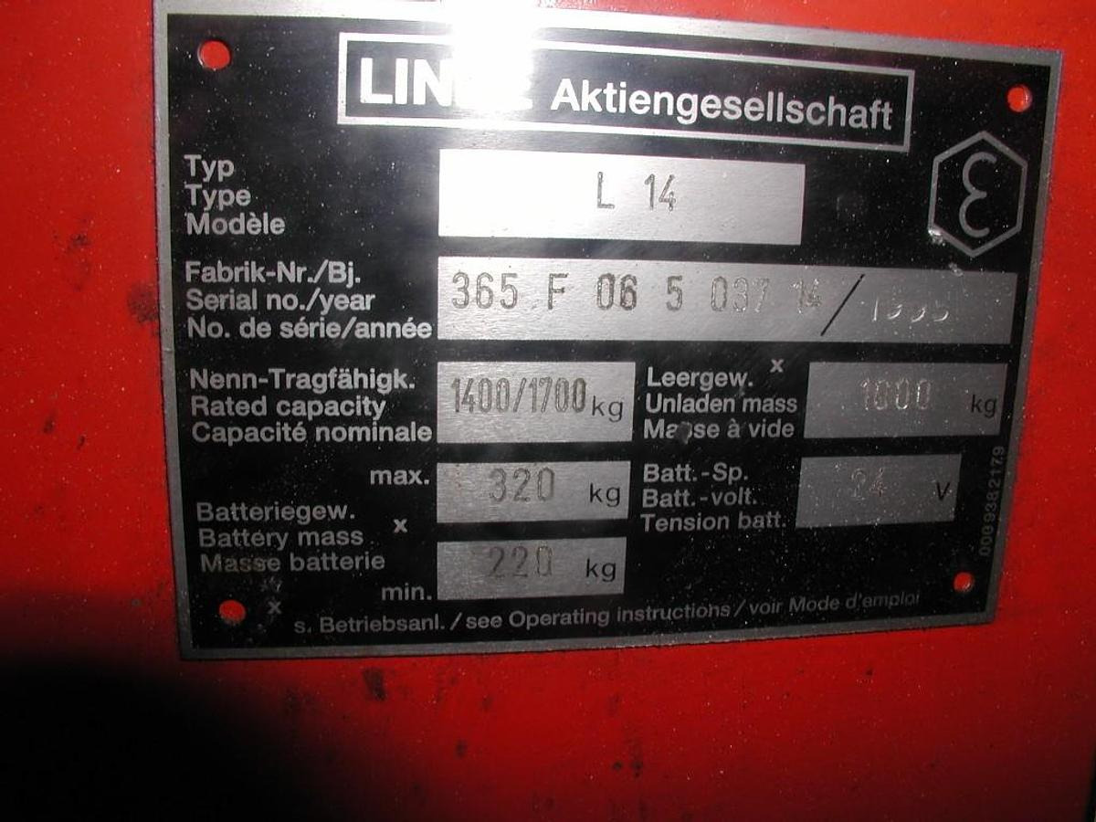 Hochhubwagen LINDE - Apilador: foto 3 Hochhubwagen LINDE - Apilador: foto 3