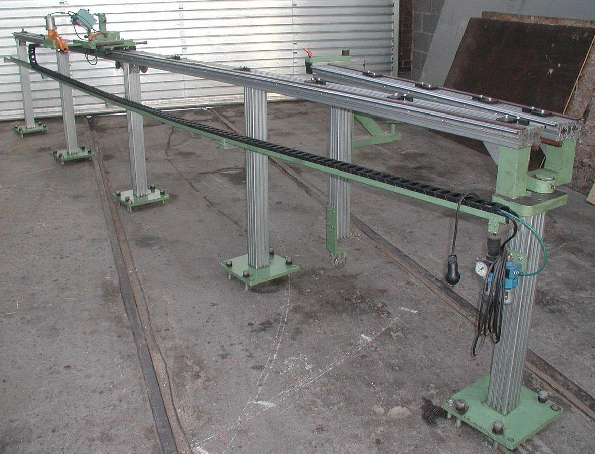 Längenpositioniersystem PEDDINGHAUS - Máquina para metal: foto 2 Längenpositioniersystem PEDDINGHAUS - Máquina para metal: foto 2