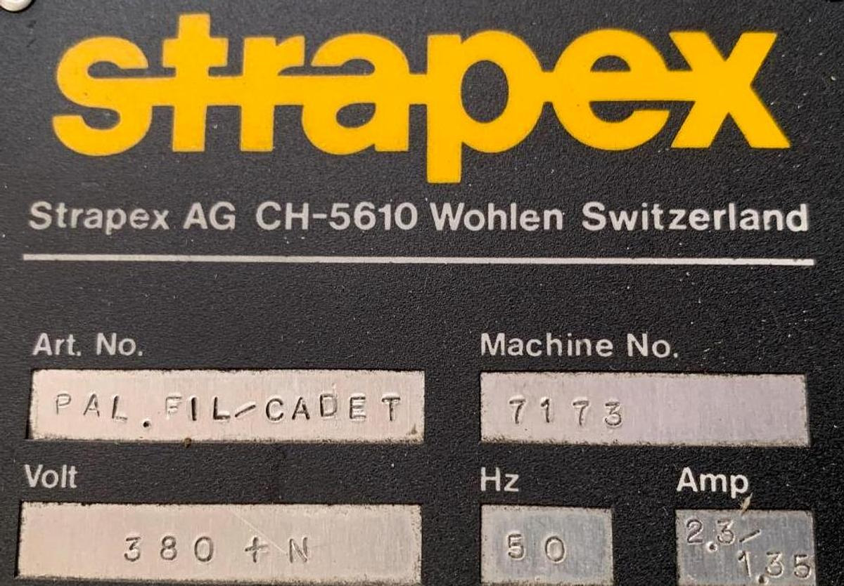 Verpackungsmaschine STRAPEX PAL.FIL-Kadet - Máquina de embalaje: foto 2 Verpackungsmaschine STRAPEX PAL.FIL-Kadet - Máquina de embalaje: foto 2