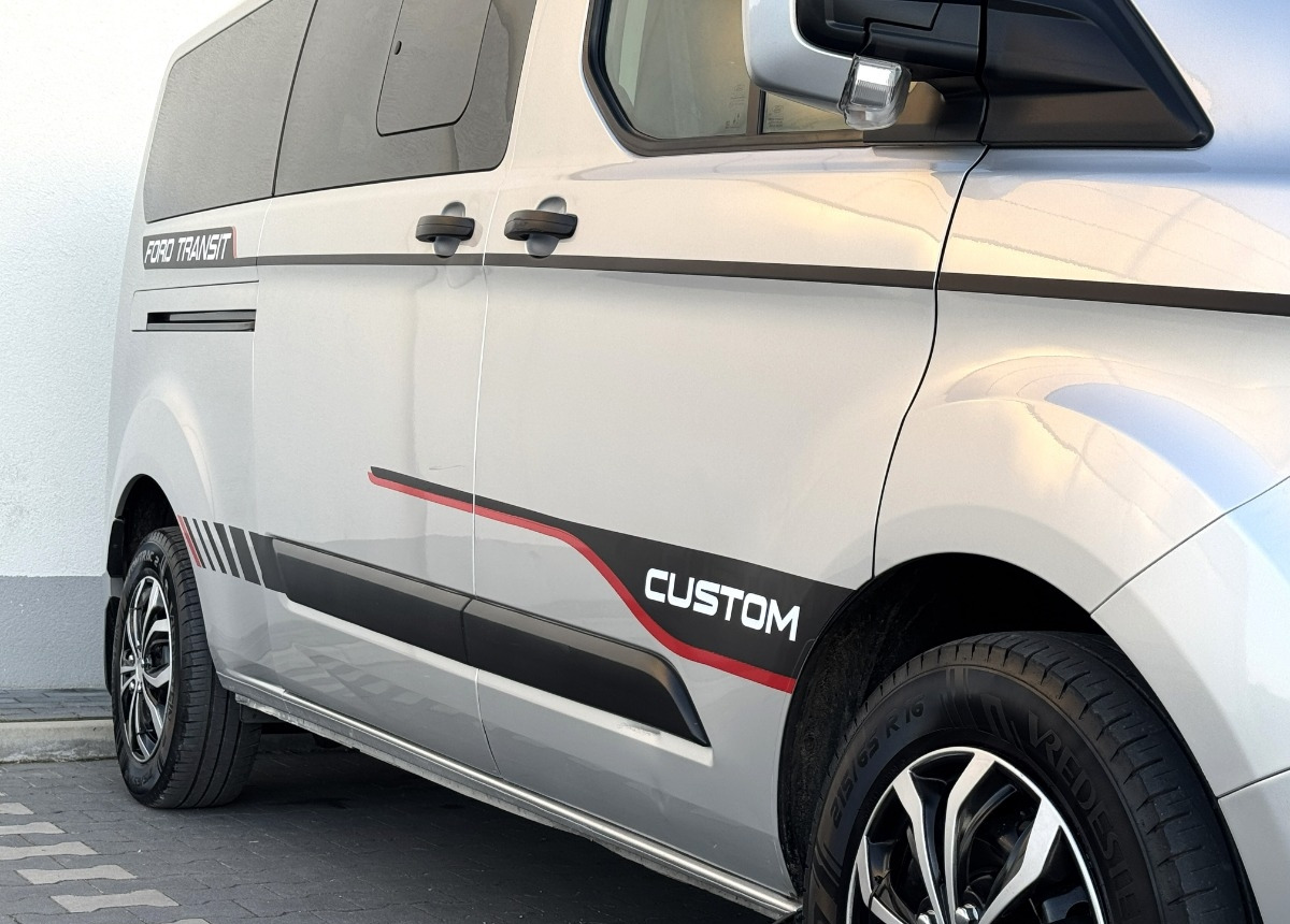 Furgoneta combi Ford Transit Custom 2.0 170KM Rok 2021 8 osobowy FV23 Salon PL Zadbany Super STAN: foto 18