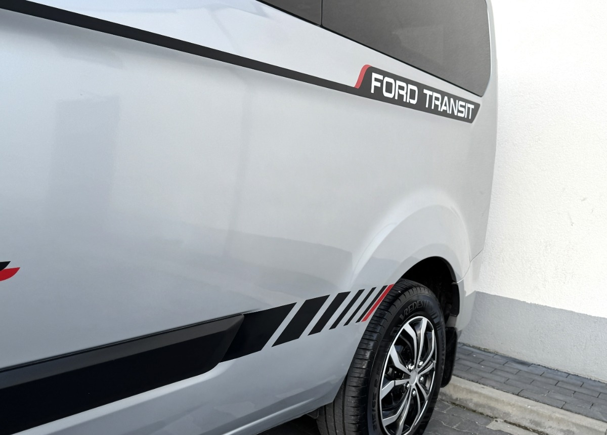 Furgoneta combi Ford Transit Custom 2.0 170KM Rok 2021 8 osobowy FV23 Salon PL Zadbany Super STAN: foto 12