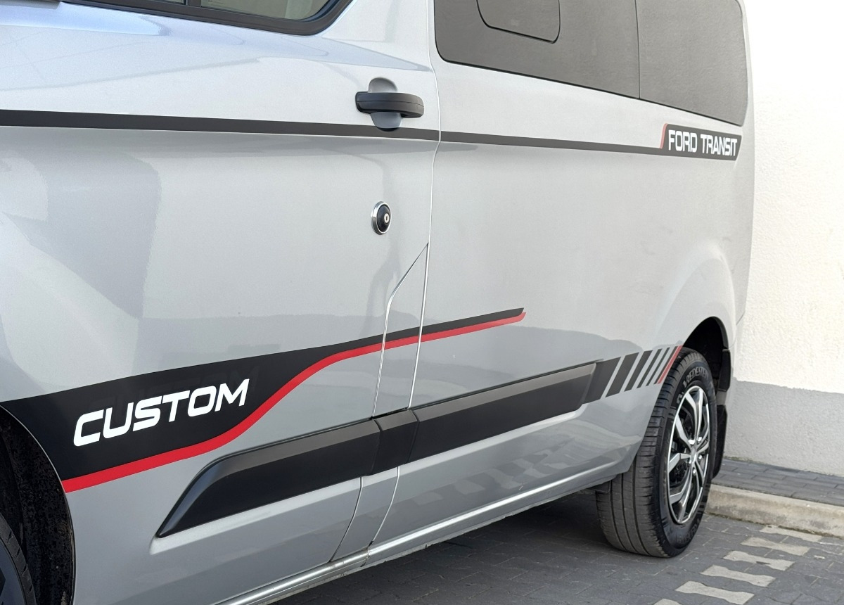 Furgoneta combi Ford Transit Custom 2.0 170KM Rok 2021 8 osobowy FV23 Salon PL Zadbany Super STAN: foto 19
