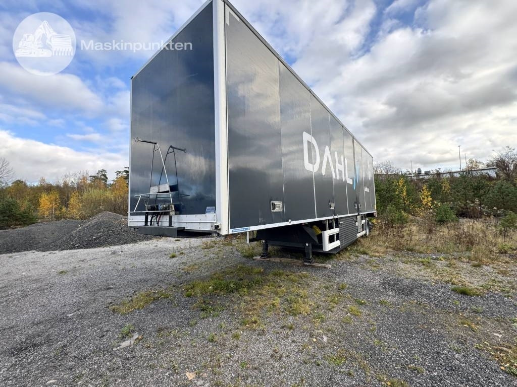 HFR 1 axlad semitrailer med truck! - Caja cerrada semirremolque: foto 2 HFR 1 axlad semitrailer med truck! - Caja cerrada semirremolque: foto 2
