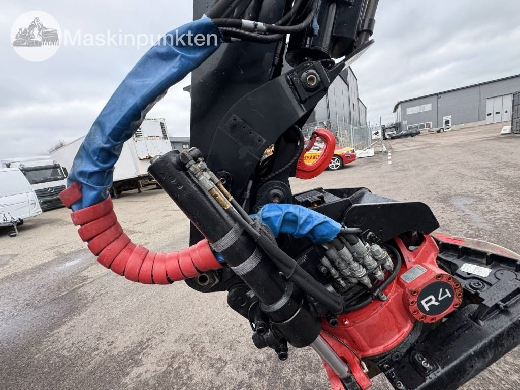 Retroexcavadora Huddig 1260 C redskap fram och bak: foto 35