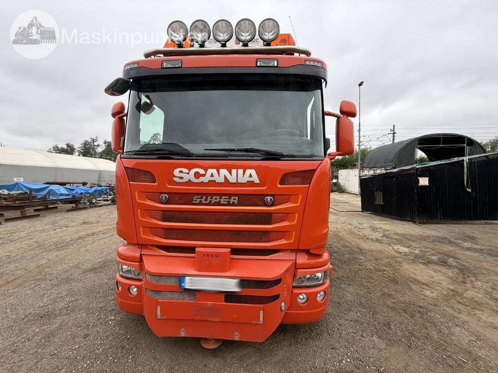 Scania R 450 EKIPAGE FASSI F950 - Camión grúa: foto 2 Scania R 450 EKIPAGE FASSI F950 - Camión grúa: foto 2