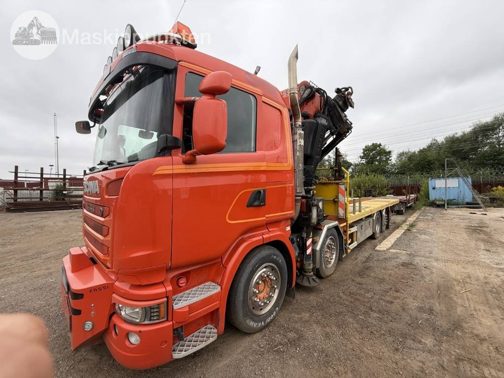 Scania R 450 EKIPAGE FASSI F950 - Camión grúa: foto 1 Scania R 450 EKIPAGE FASSI F950 - Camión grúa: foto 1
