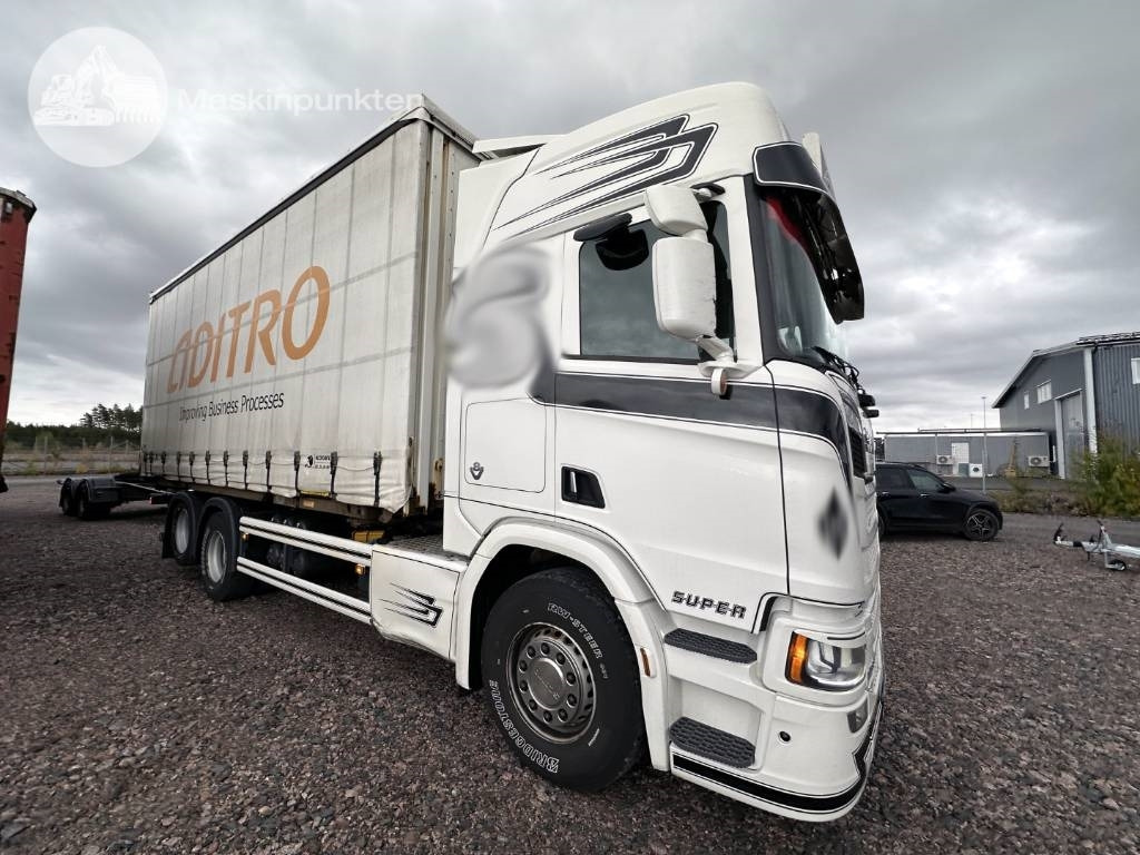 Scania R 580 - Portacontenedore/ Intercambiable camión: foto 3 Scania R 580 - Portacontenedore/ Intercambiable camión: foto 3