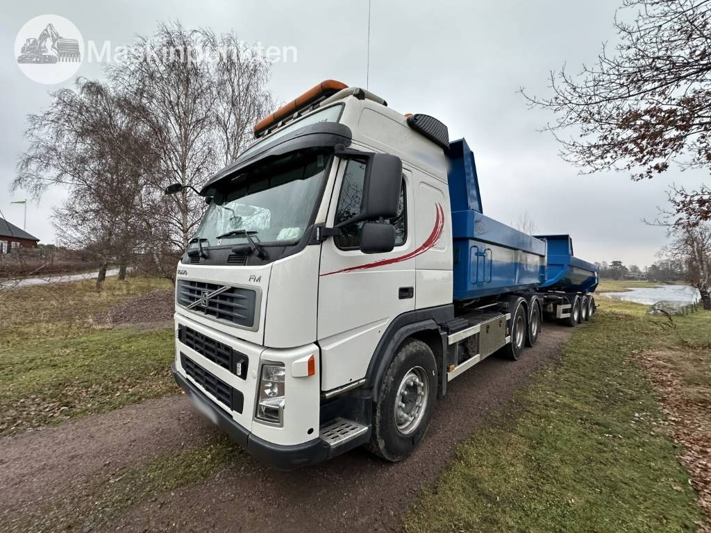 Volvo FM 440 tippbil med kärra - Volquete camión: foto 1 Volvo FM 440 tippbil med kärra - Volquete camión: foto 1