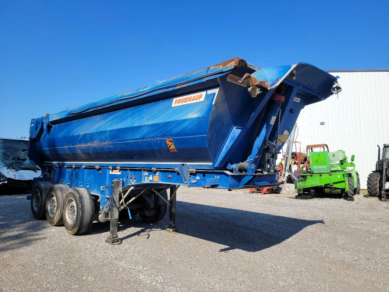 FRUEHAUF BENNE TP FST4FC - Volquete semirremolque: foto 1 FRUEHAUF BENNE TP FST4FC - Volquete semirremolque: foto 1