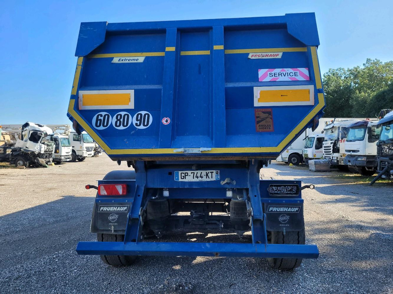 FRUEHAUF BENNE TP FST4FC - Volquete semirremolque: foto 5 FRUEHAUF BENNE TP FST4FC - Volquete semirremolque: foto 5