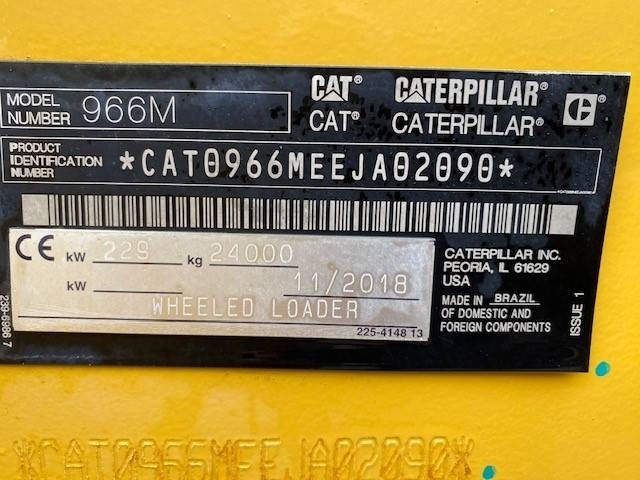 Cargadora de ruedas CAT 966 M: foto 22
