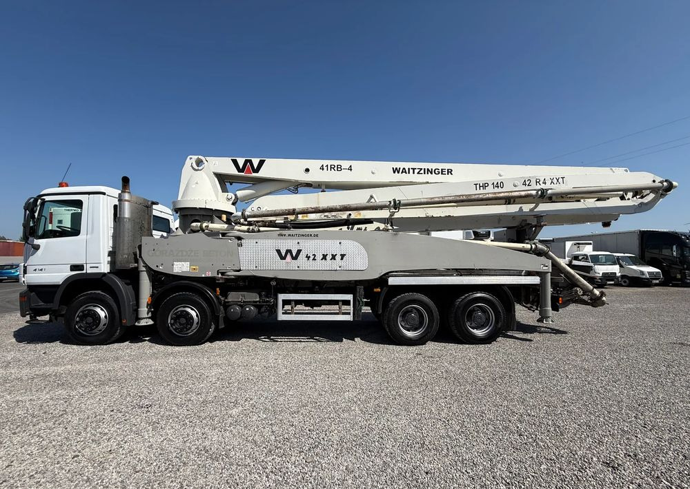 Mercedes-Benz ACTROS 4141 8X4 42 M GOTOWA DO PRACY - Bomba de hormigón: foto 5 Mercedes-Benz ACTROS 4141 8X4 42 M GOTOWA DO PRACY - Bomba de hormigón: foto 5