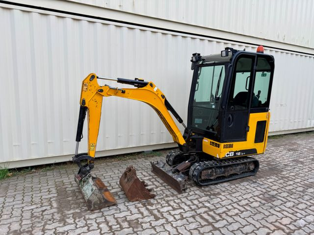 JCB 16C-1 /2019 BJ/1.171 H/verbr. Laufwerk/2xLöffel - Miniexcavadora: foto 1 JCB 16C-1 /2019 BJ/1.171 H/verbr. Laufwerk/2xLöffel - Miniexcavadora: foto 1