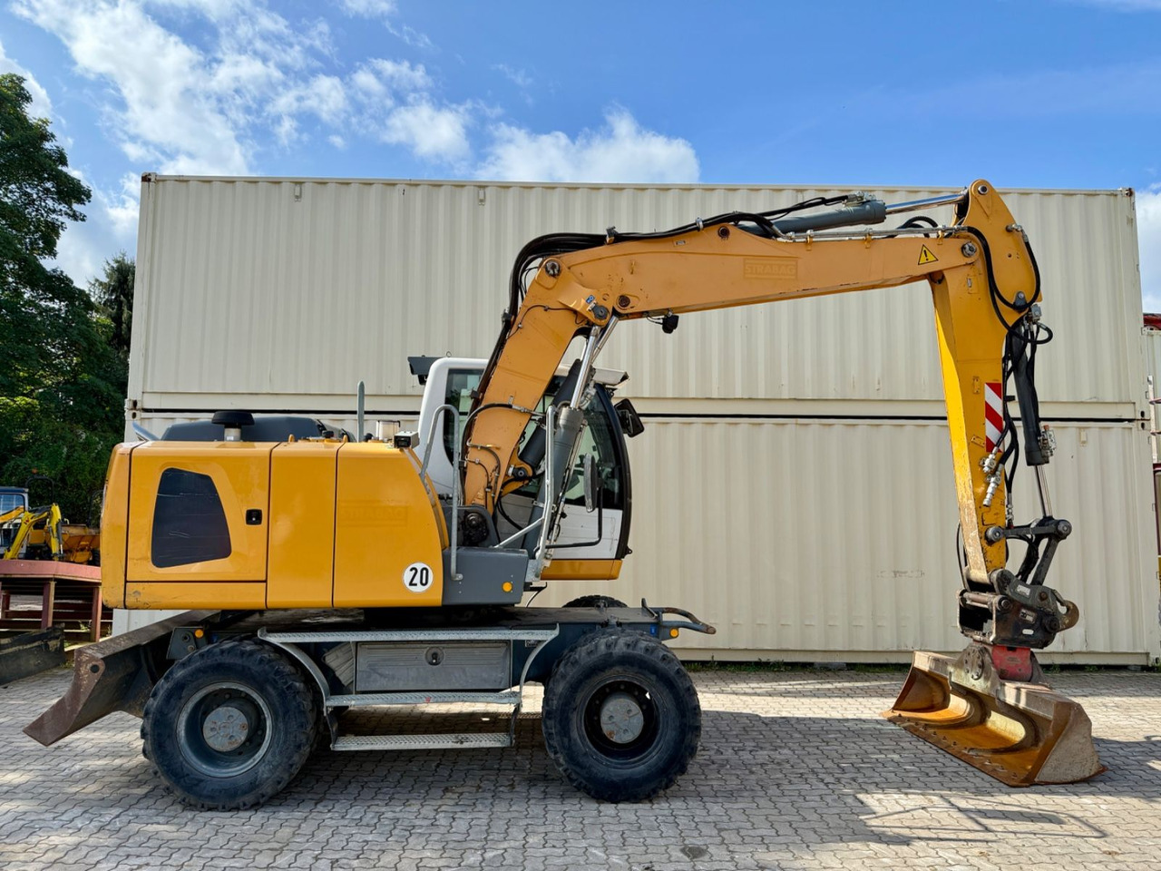 Liebherr A916 / Deutsche Maschine / Löffel + Greifer - Excavadora de ruedas: foto 5 Liebherr A916 / Deutsche Maschine / Löffel + Greifer - Excavadora de ruedas: foto 5