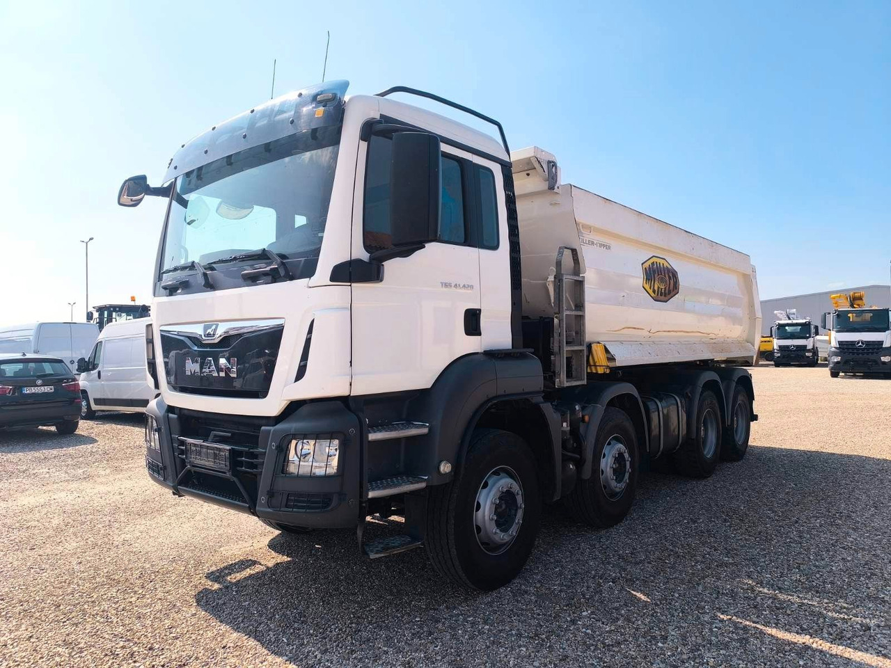 MAN TGS 41.420 MEILLER KIPPER - Portacontenedor de cadenas camión: foto 3 MAN TGS 41.420 MEILLER KIPPER - Portacontenedor de cadenas camión: foto 3