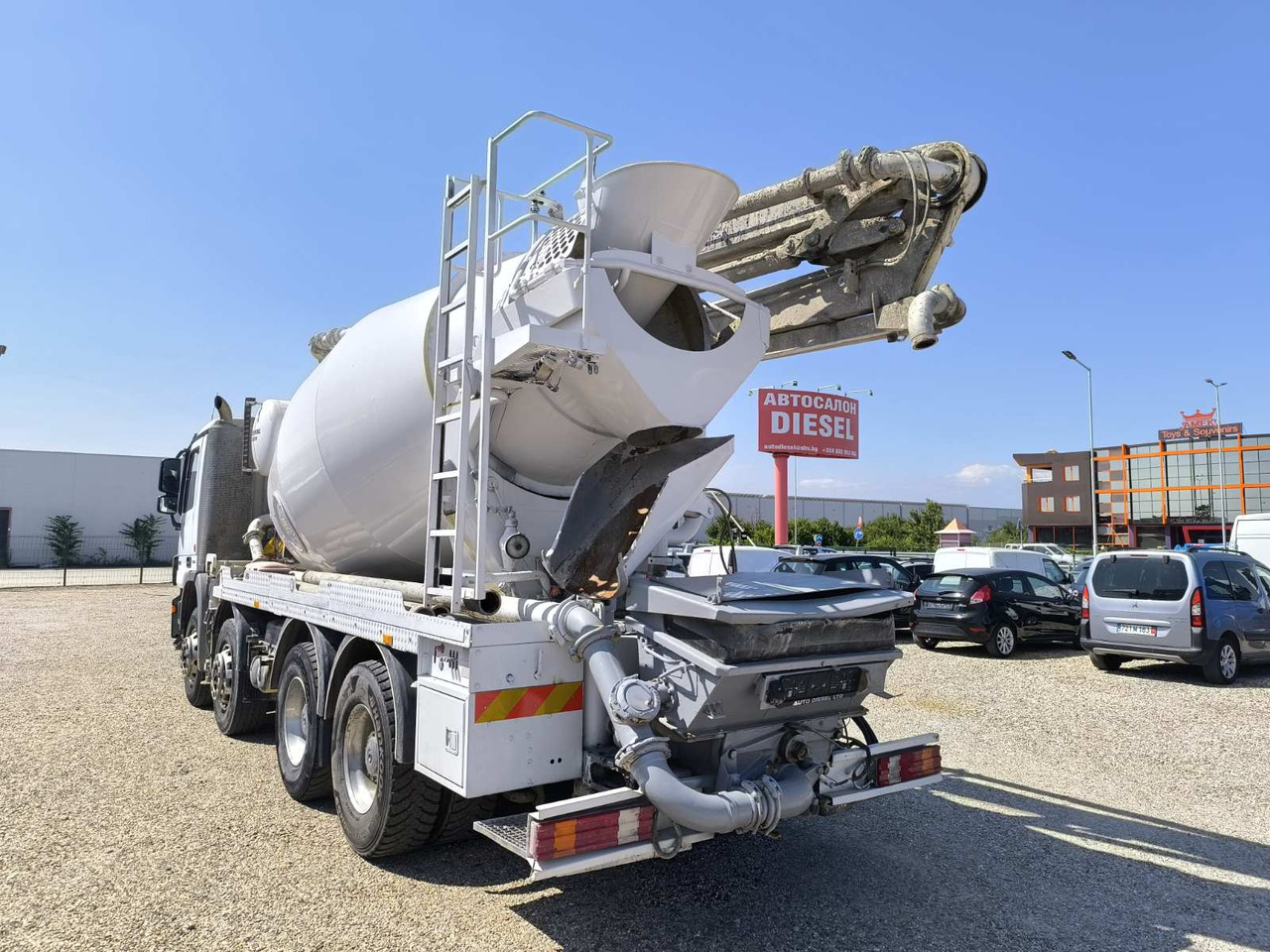 MERCEDES-BENZ ACTROS 3241 SCHWING FBP24 - Bomba de hormigón: foto 5 MERCEDES-BENZ ACTROS 3241 SCHWING FBP24 - Bomba de hormigón: foto 5