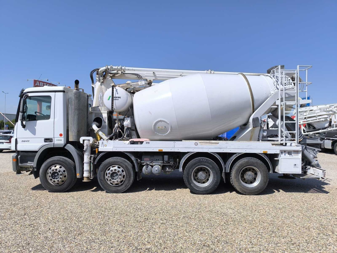 MERCEDES-BENZ ACTROS 3241 SCHWING FBP24 - Bomba de hormigón: foto 4 MERCEDES-BENZ ACTROS 3241 SCHWING FBP24 - Bomba de hormigón: foto 4