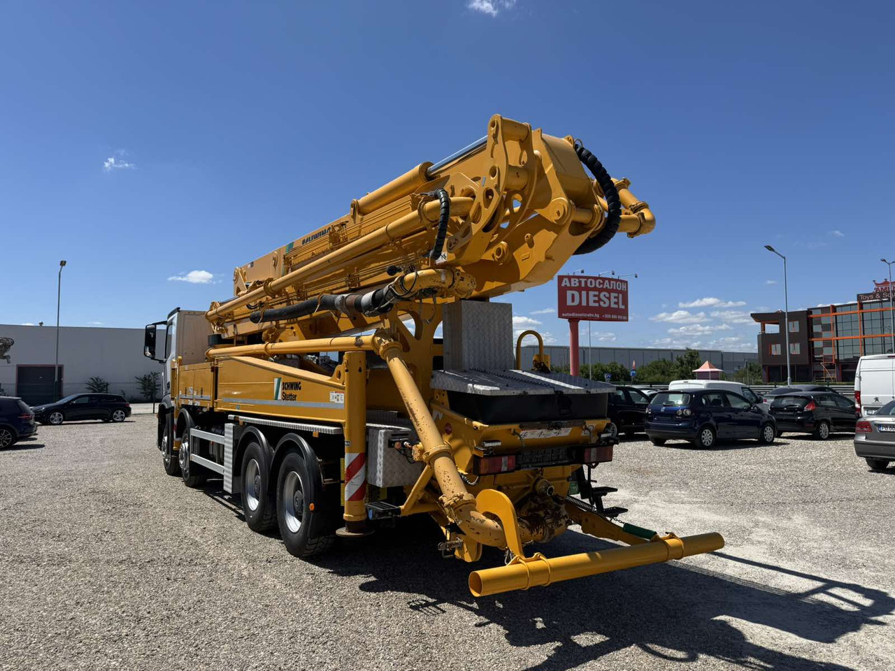 MERCEDES-BENZ AROCS 4442 SCHWING S43SX - Bomba de hormigón: foto 5 MERCEDES-BENZ AROCS 4442 SCHWING S43SX - Bomba de hormigón: foto 5