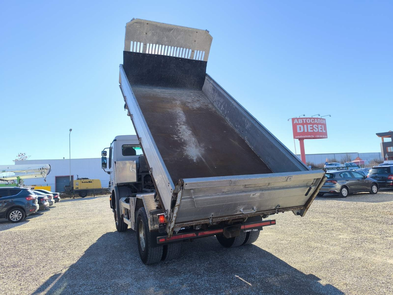 Leasing financiero de MERCEDES-BENZ Actros 1855 4X4 leasing MERCEDES-BENZ Actros 1855 4X4: foto 11