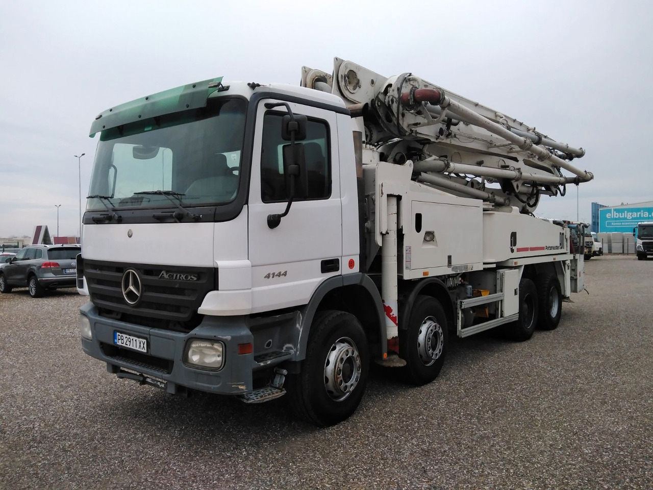 Mercedes-Benz ACTROS 4144 PUTZMEISTER M42 - Bomba de hormigón: foto 3 Mercedes-Benz ACTROS 4144 PUTZMEISTER M42 - Bomba de hormigón: foto 3