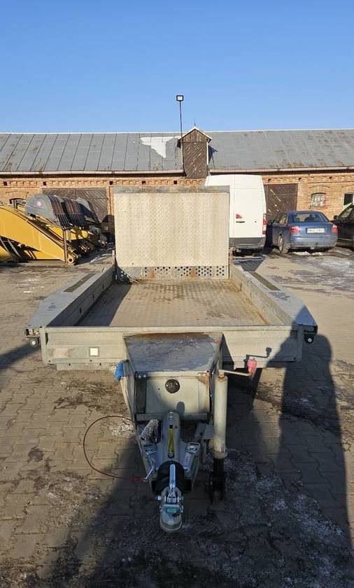 Przyczepa laweta Brenderup 3,5t wciągarka nowe koła 360x180 cm najazd - Remolque porta maquinaria: foto 3 Przyczepa laweta Brenderup 3,5t wciągarka nowe koła 360x180 cm najazd - Remolque porta maquinaria: foto 3