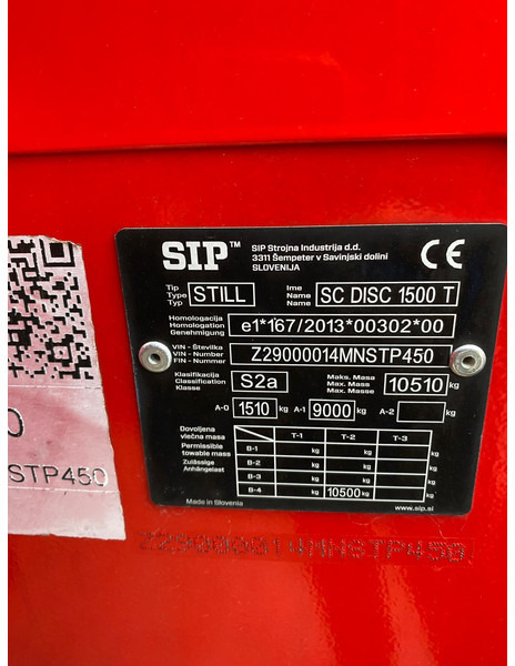 Segadora SIP SilverCut Disc 1500 T: foto 7