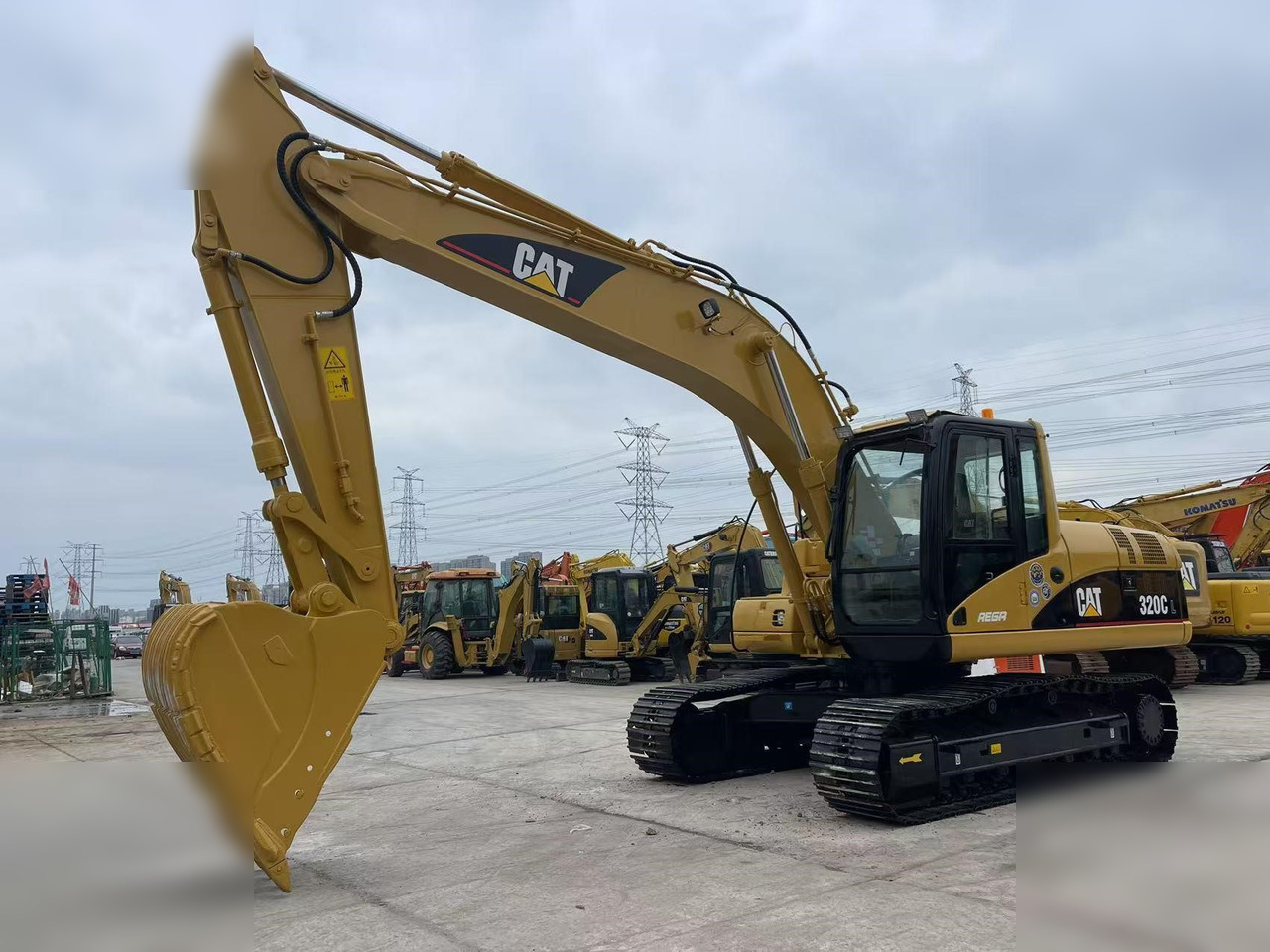 Excavadora de cadenas CATERPILLAR 320C: foto 6