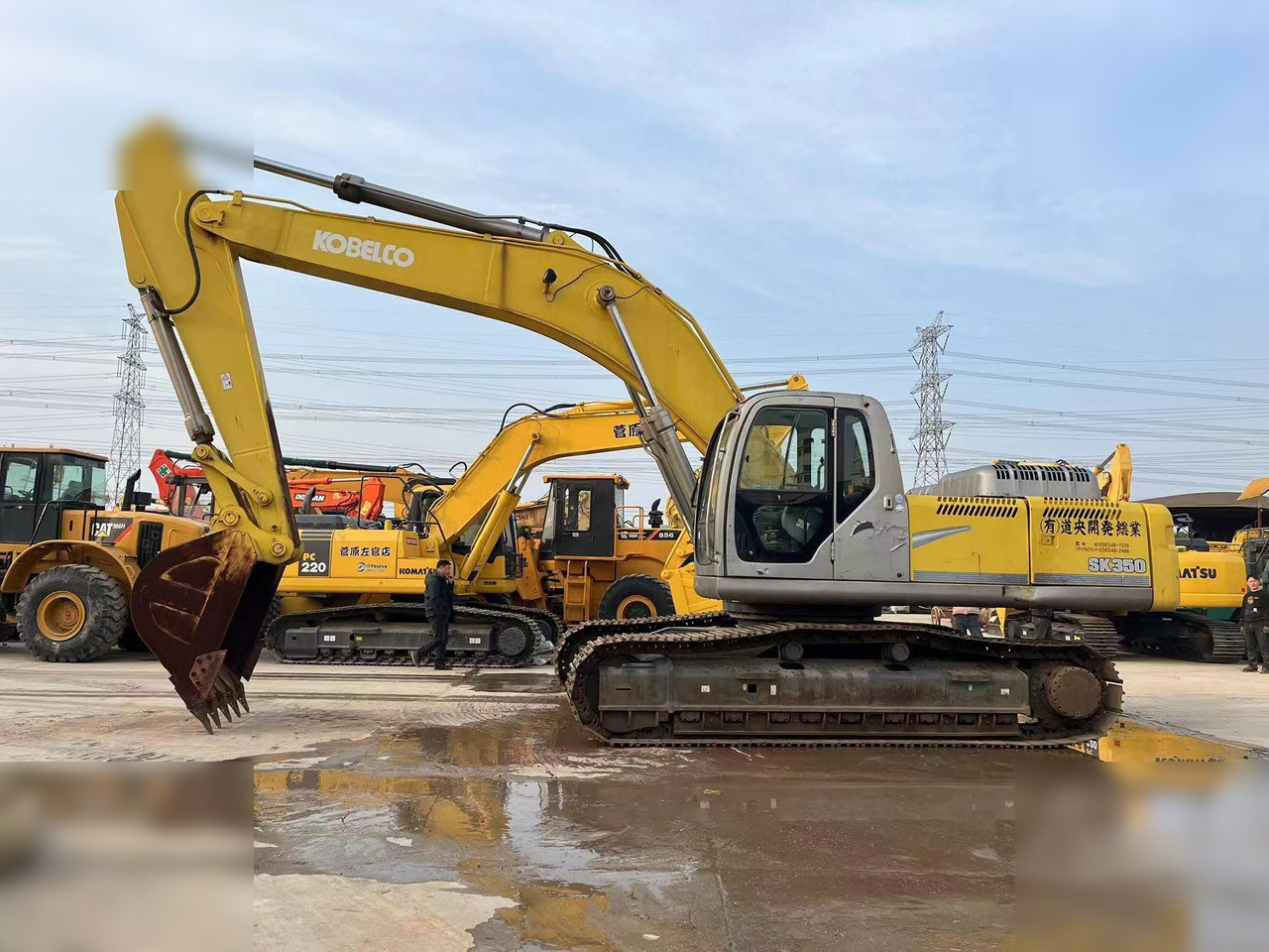 KOBELCO SK350 LC-8 - Excavadora de cadenas: foto 1 KOBELCO SK350 LC-8 - Excavadora de cadenas: foto 1