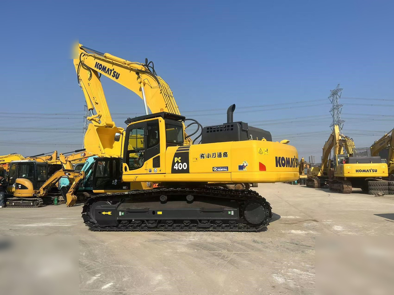 KOMATSU PC400-8R - Excavadora de cadenas: foto 2 KOMATSU PC400-8R - Excavadora de cadenas: foto 2