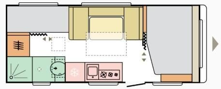 Adria Altea 60Y 552 PK*Fußboden-Temp*Eingangstür Fenst - Caravana: foto 4 Adria Altea 60Y 552 PK*Fußboden-Temp*Eingangstür Fenst - Caravana: foto 4