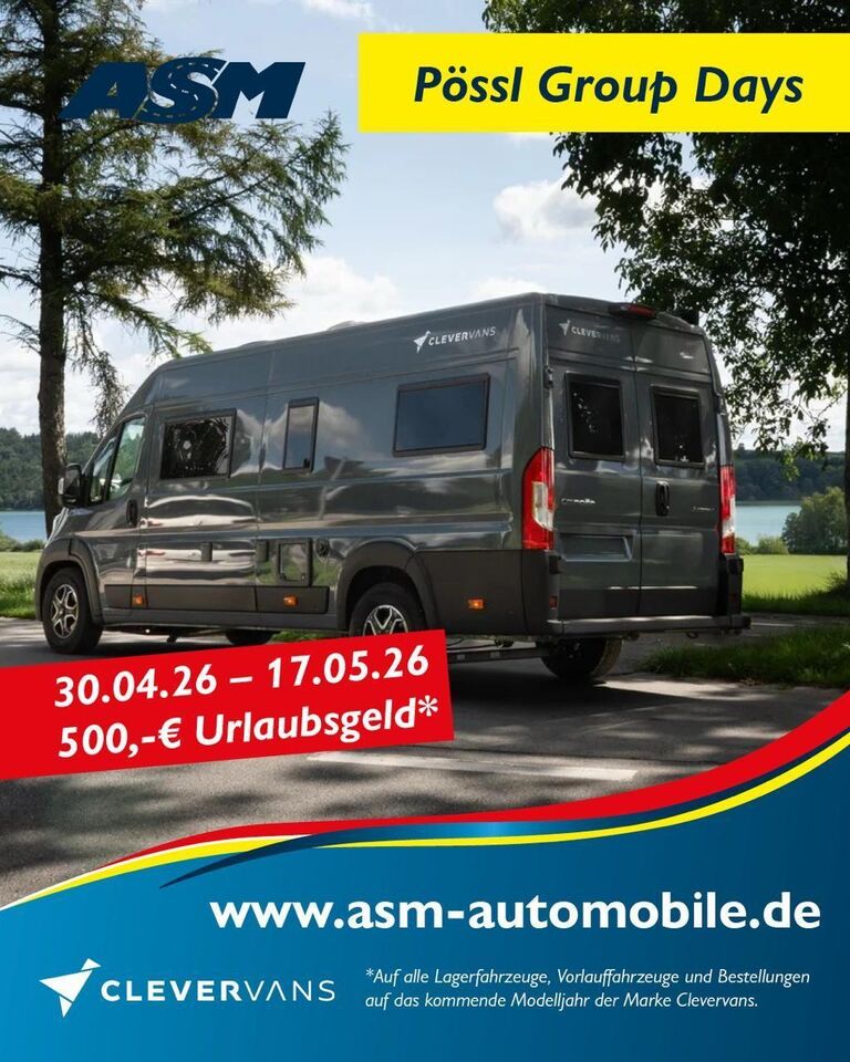Clever Runner 636 Select Line*TRUMA D6 D+E*SHZ*SCHWENKB - Cámper: foto 2 Clever Runner 636 Select Line*TRUMA D6 D+E*SHZ*SCHWENKB - Cámper: foto 2