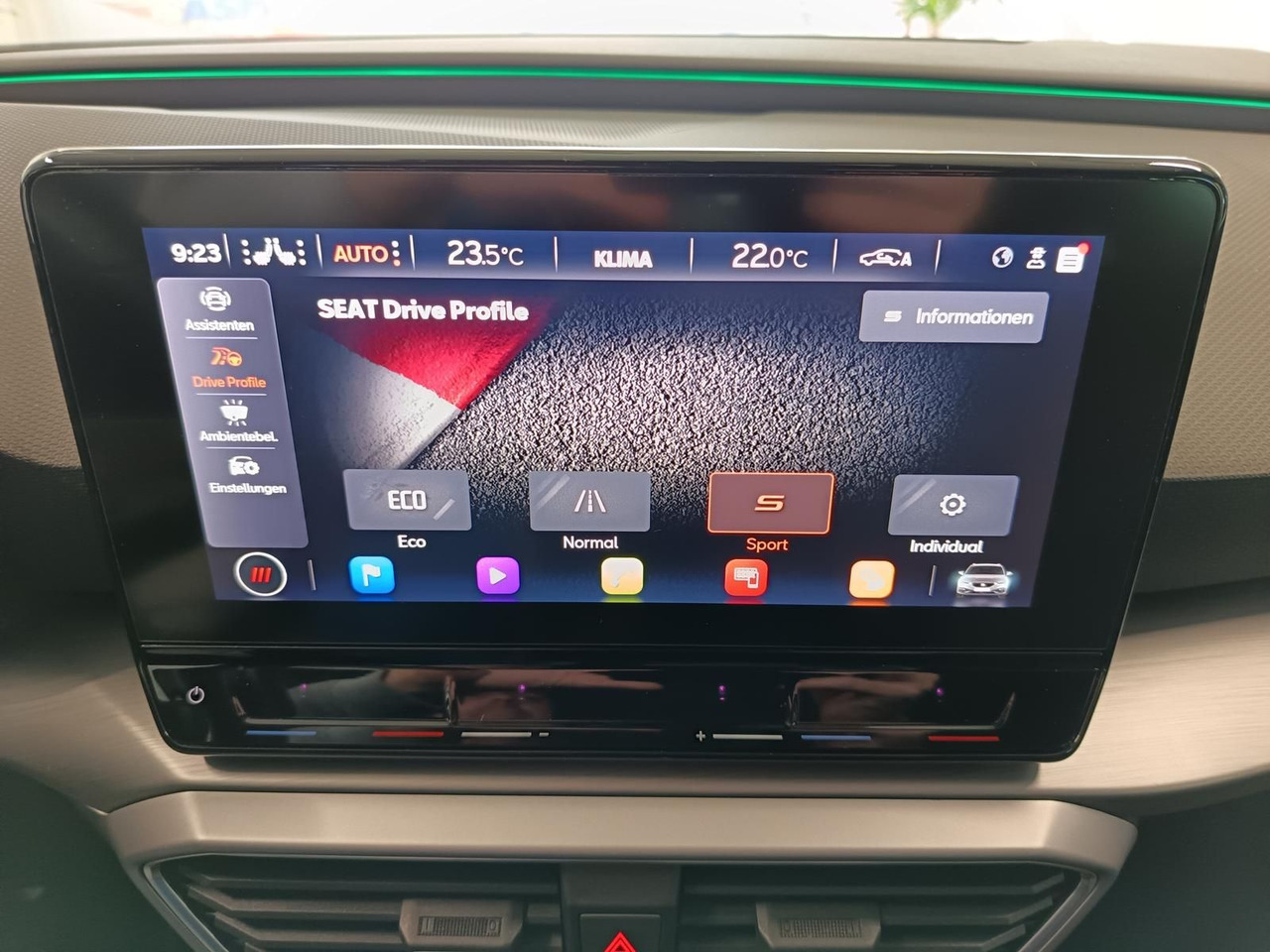 Coche familiar Seat Leon Sportstourer 1,5TSI FR*NAVI*LED*SOUND*R-KAM: foto 16