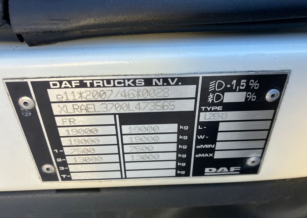 DAF DAF LF 290 kurierka kontener 20 palet - Camión caja cerrada: foto 5 DAF DAF LF 290 kurierka kontener 20 palet - Camión caja cerrada: foto 5